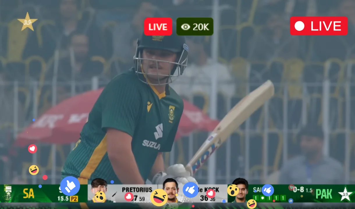 PAK vs SA 2025 Live Streaming Free | A Sports Live – Pakistan vs South Africa 3rd ODI Toady Live Online 